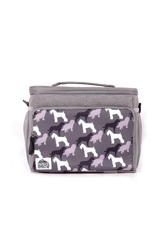 Dogs Insulated Bag, Grey