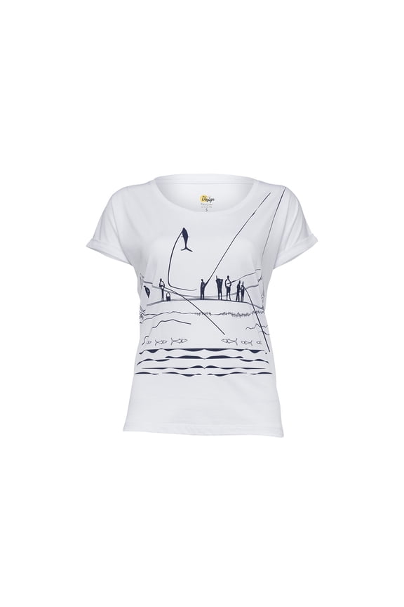 Fishers Crew Neck T-Shirt L