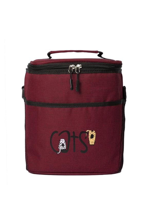 Insulated Lunch Bag, Waterpoof, Lightweight Lunch Box For Men and Women, Small Soft Cooler, Thermal Tote Bag, For Work - School - Picnic - Camping