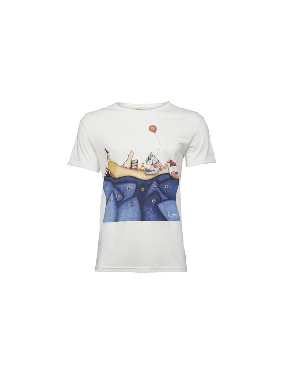 Mr. Allright Man Crew Neck Mens T-Shirt