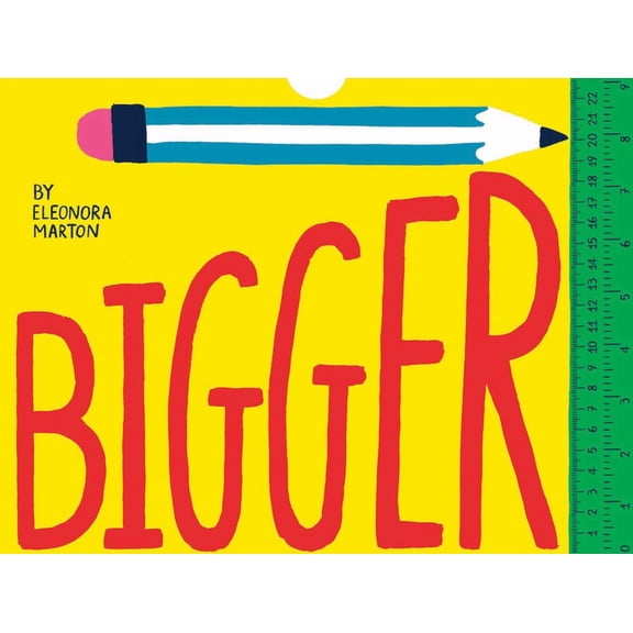 Pre-Owned Bigger: A Foldout Measuring Activity Book (Paperback) by Eleonora Marton