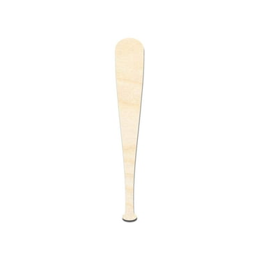 Bigger Better | Unfinished Wood Baseball Bat Shape | DIY Craft Cutout | 36" / 1/4"