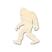 Bigger Better | Unfinished Wood Bigfoot Sasquatch Silhouette |  DIY Craft Cutout 36" / 1/2"