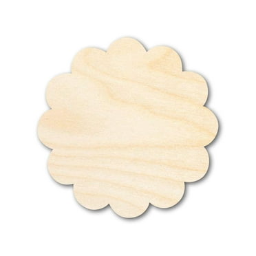 Bigger Better | Unfinished Wood Daisy Flower Shape |  DIY Craft Cutout 36" / 1/4"