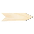 thumbnail image 1 of Bigger Better | Unfinished Wood Decorative Direction Silhouette |  DIY Craft Cutout 24" / 1/4", 1 of 2