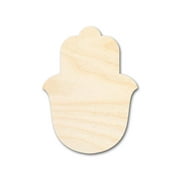 Bigger Better | Unfinished Wood Hamsa Shape |  DIY Craft Cutout 36" / 1/4"