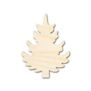 Bigger Better | Unfinished Wood Pine Tree Shape | DIY Craft Cutout 36" / 1/2"