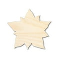 thumbnail image 1 of Bigger Better | Unfinished Wood Poinsettia Flower Shape |  DIY Craft Cutout 18" / 1/2", 1 of 3