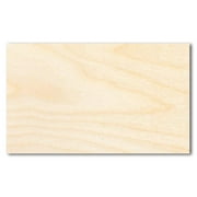 Bigger Better | Unfinished Wood Rectangle Shape | DIY Craft Cutout | 24" / 1/2"
