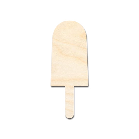 Bigger Better | Unfinished Wood Summer Popsicle Shape | DIY Craft Cutout | 18" / 1/2"
