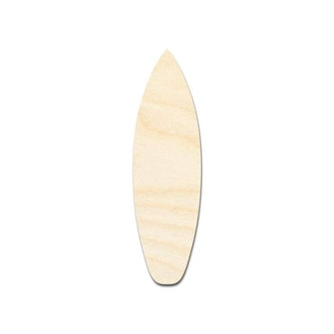 Bigger Better | Unfinished Wood Surfboard Shape | DIY Craft Cutout | 36" / 1/4"
