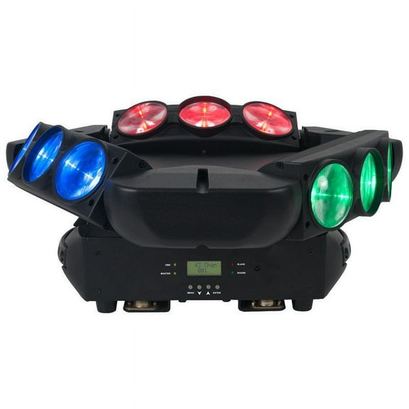 Bigger DJ Lighting 9x12w Triangle Spider LED Beam Moving Head Light For Stage