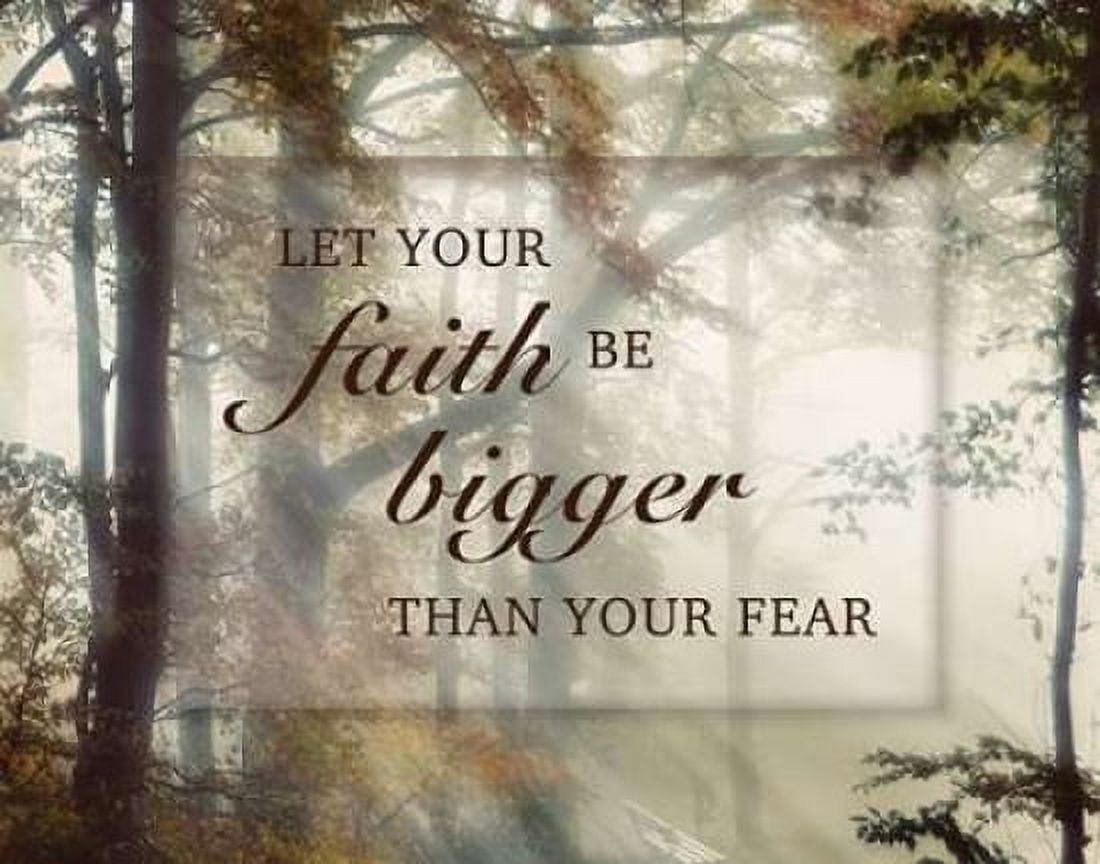 Bigger Faith Canvas Art - Irene Weisz (22 x 28)