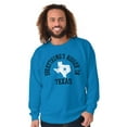 thumbnail image 1 of Bigger In Texas Lone Star State Pride Sweatshirt for Men or Women Brisco Brands L, 1 of 6