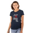 thumbnail image 1 of Bigger Than Yours Funny Alaska Womens Slim Fit Graphic Tee Brisco Brands S, 1 of 3