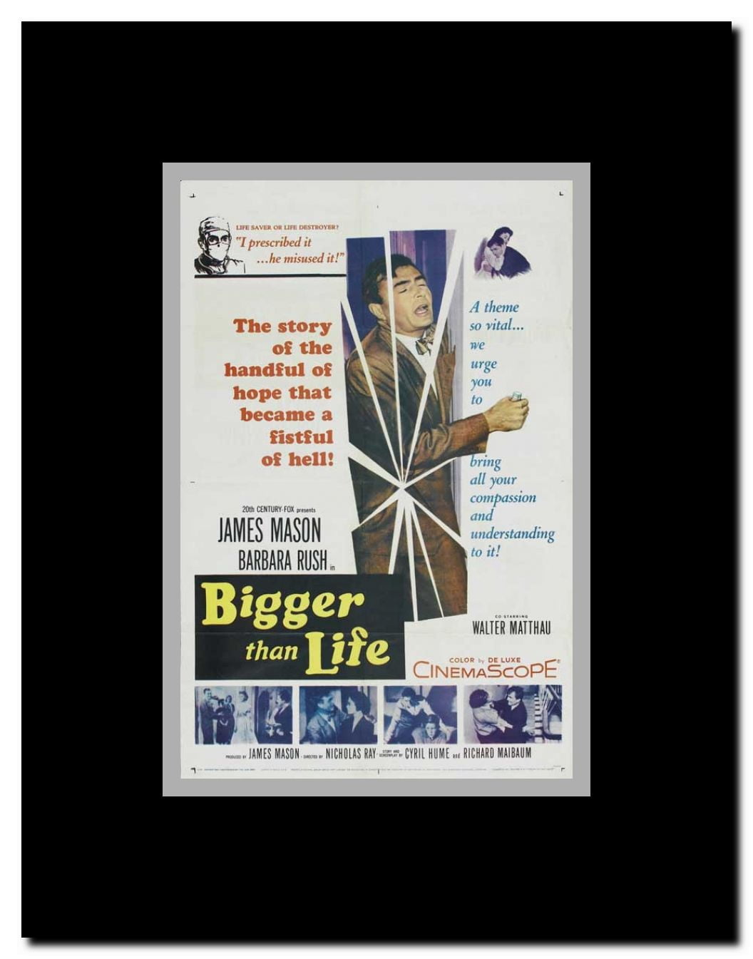 Bigger than Life Framed Movie Poster