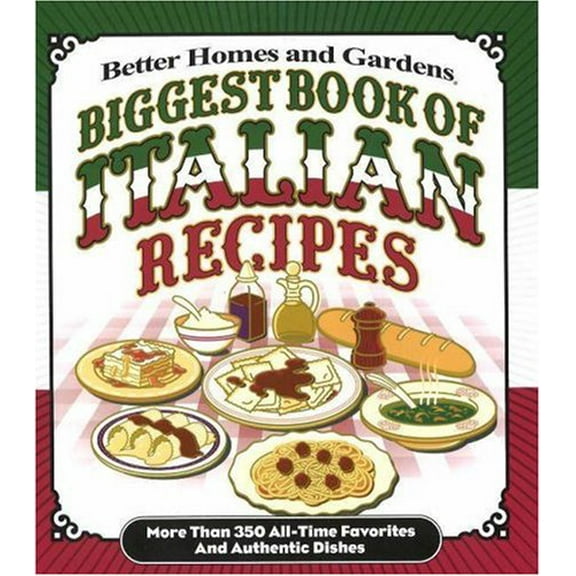 Pre-Owned Biggest Book of Italian Recipes 9780696230516 Used