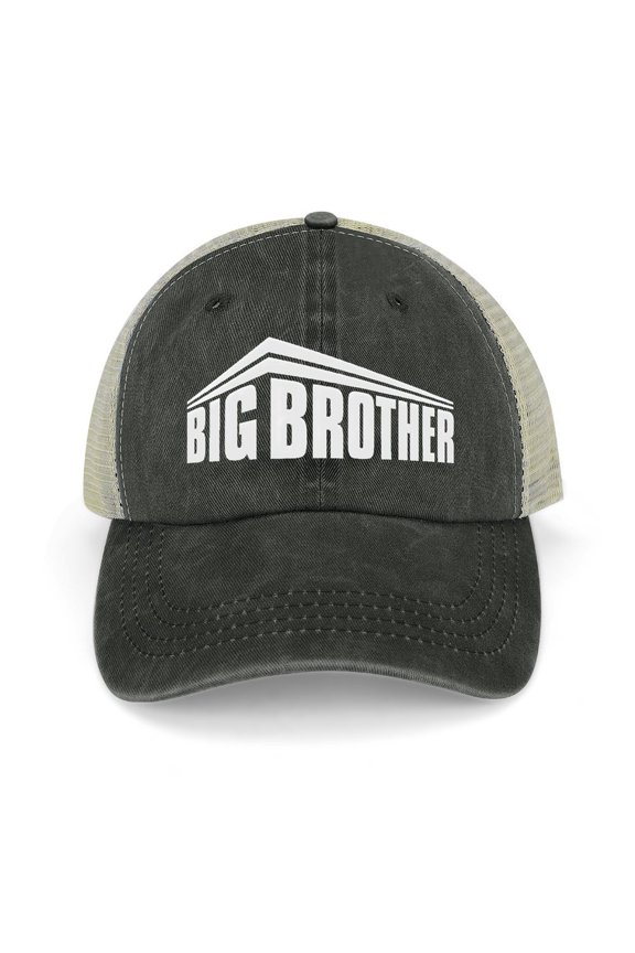Biggest Brother Black Hat Adjustable Funny Fashion Unisex Baseball Cap for Men Women