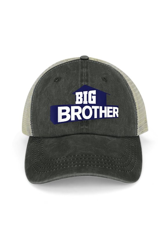 Biggest Brother Black Hat Adjustable Funny Fashion Unisex Baseball Cap for Men Women