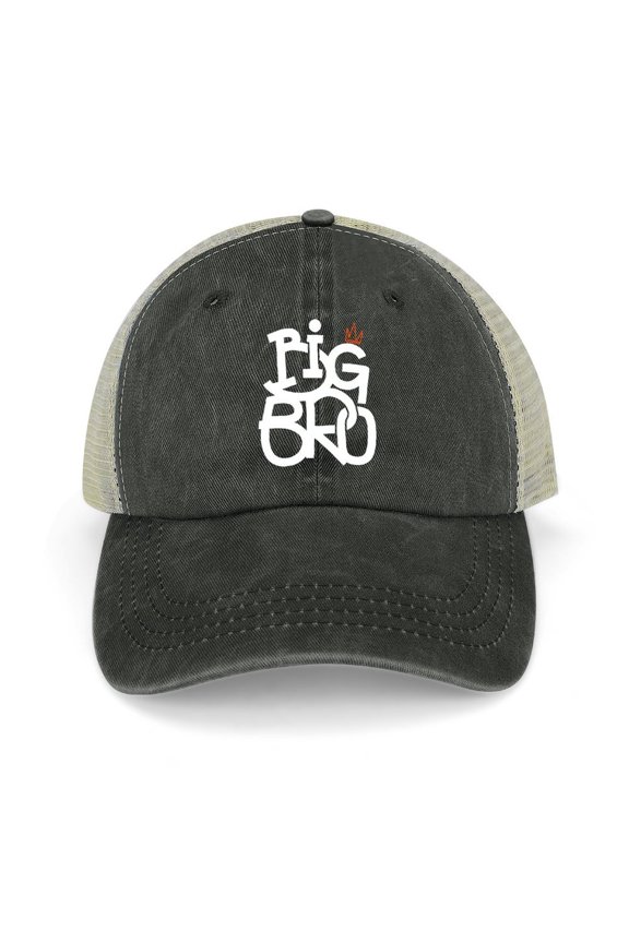 Biggest Brother Black Hat Adjustable Funny Fashion Unisex Baseball Cap for Men Women