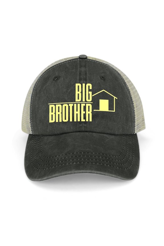 Biggest Brother Black Hat Adjustable Funny Fashion Unisex Baseball Cap for Men Women