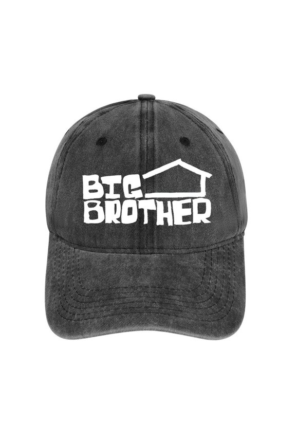 Biggest Brother Charcoal Hat Adjustable Funny Fashion Unisex Baseball Cap for Men Women
