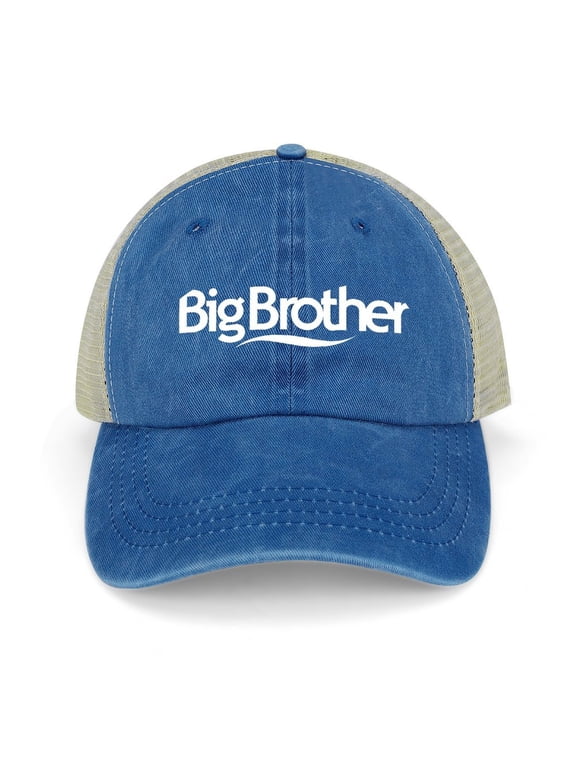 Biggest Brother Dark Blue Hat Adjustable Funny Fashion Unisex Baseball Cap for Men Women