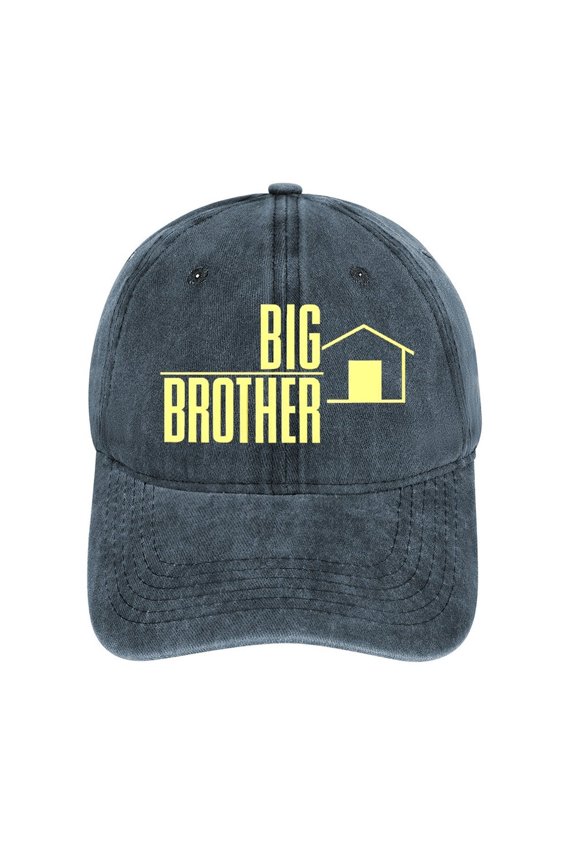 Biggest Brother Navy Hat Adjustable Funny Fashion Unisex Baseball Cap for Men Women