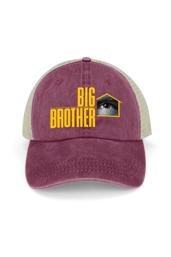 Biggest Brother Wine Red Hat Adjustable Funny Fashion Unisex Baseball Cap for Men Women