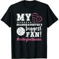 thumbnail image 1 of Biggest Fan Volleyball Nana Of A Volleyball Player Nana T-Shirt tee, 1 of 4