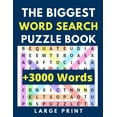 thumbnail image 1 of The Biggest Word Search Puzzle Book : Word Search for Adults Large Print - 100 Large-Print Puzzles and +3000 Words to Find - Fun and Interesting Brain Games (Paperback), 1 of 1