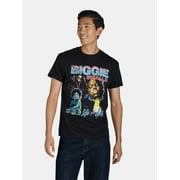 Biggie Men's Collage Graphic Tee with Short Sleeves, Sizes S-3XL