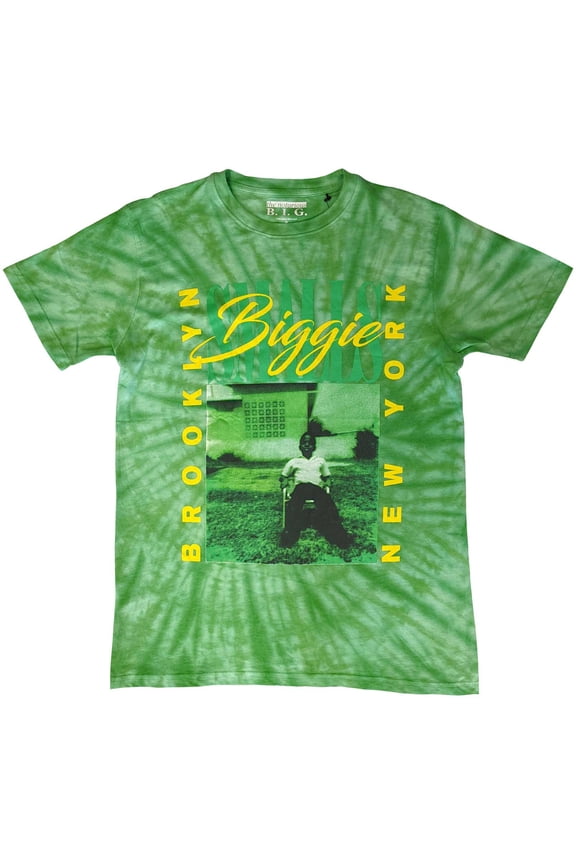 Biggie Smalls Unisex T-Shirt 90's New York City (Wash Collection) (Medium)
