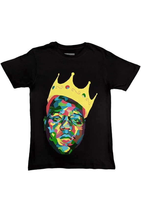 Biggie Smalls Unisex T-Shirt Crown (X-Large)