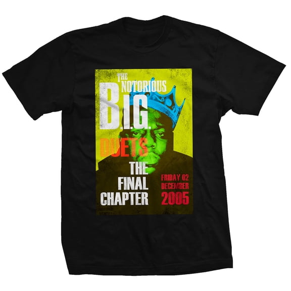 Biggie Smalls Unisex T-Shirt Final Chapter (X-Large)