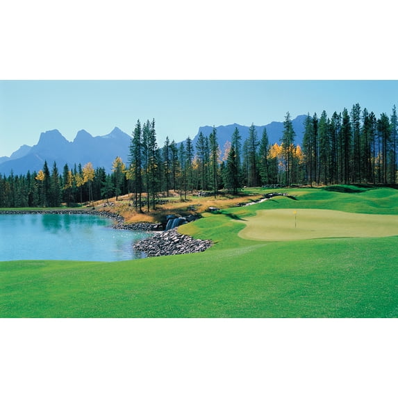 Biggies 100" Golf Photograph Window Well Scenes