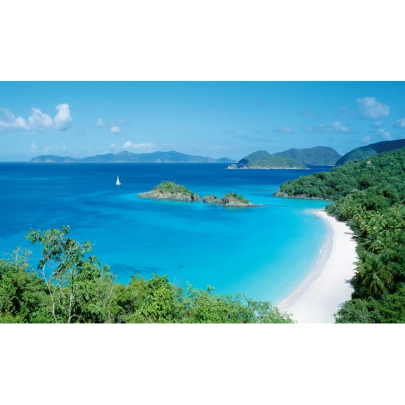 Biggies 120" Island Cove Photograph Window Well Scenes