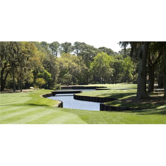 Biggies, Inc. GM-HTN-80 Golf Murals - Harbour Town - Large