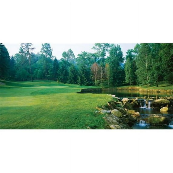 Biggies GM-LVY-120 Laurel Valley Golf Murals - Hole No. 3