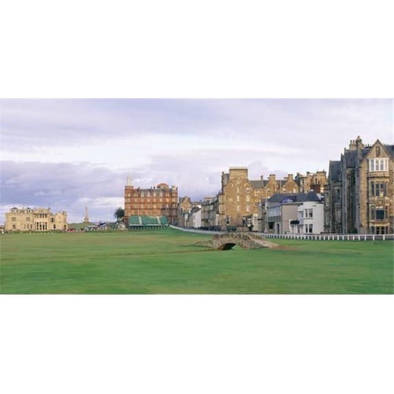 Biggies GM-STA-54 St. Andrews Golf Murals - Hole No. 18