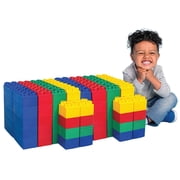 BiggoBlocks Jumbo Cardboard Building Blocks for Kids Ages 3-8, Indoor & Outdoor Play, Large Blocks 96 Pieces