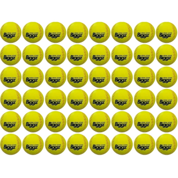 Biggz Offical Size Softballs (48 pack)