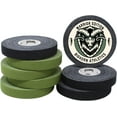 thumbnail image 1 of Bighorn Athletics Jiu Jitsu Finger Tape, Warrior Edition, 0.5-Inch x 45-feet, 8-Rolls (Military Green & Black) - Versatile Tape for Martial Arts, Climbing, and More, 1 of 6