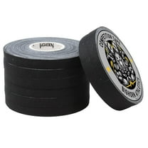 Bighorn Athletics Premium Competition Jiu-Jitsu Finger Tape, 8-Rolls, 50% Stronger Material, Residue-Free (0.3-Inch, Black)