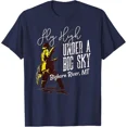 thumbnail image 1 of Bighorn River Fly Fishing Gift Vintage Big Sky Mt Fishing T-Shirt Unisex S-5XL Hot Trending Shirt, Vintage Birthday Gift, 1 of 3