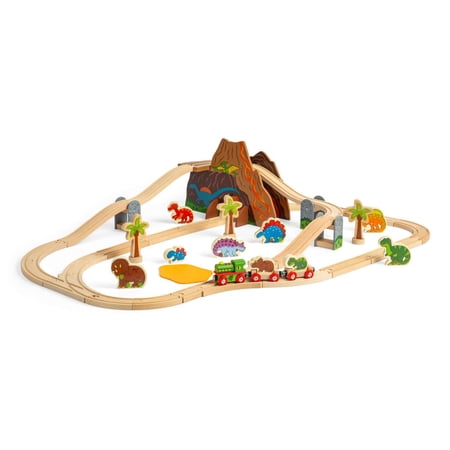 Bigjigs Rail - Dinosaur Railway Set