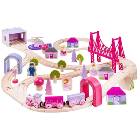 Bigjigs Rail - Fairy Town Train Set