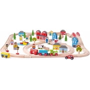 Bigjigs  Toys Rail Town & Country Train Set
