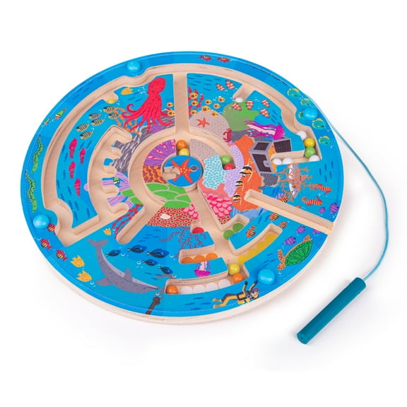 Bigjigs Toys - Aquatic Maze Puzzle