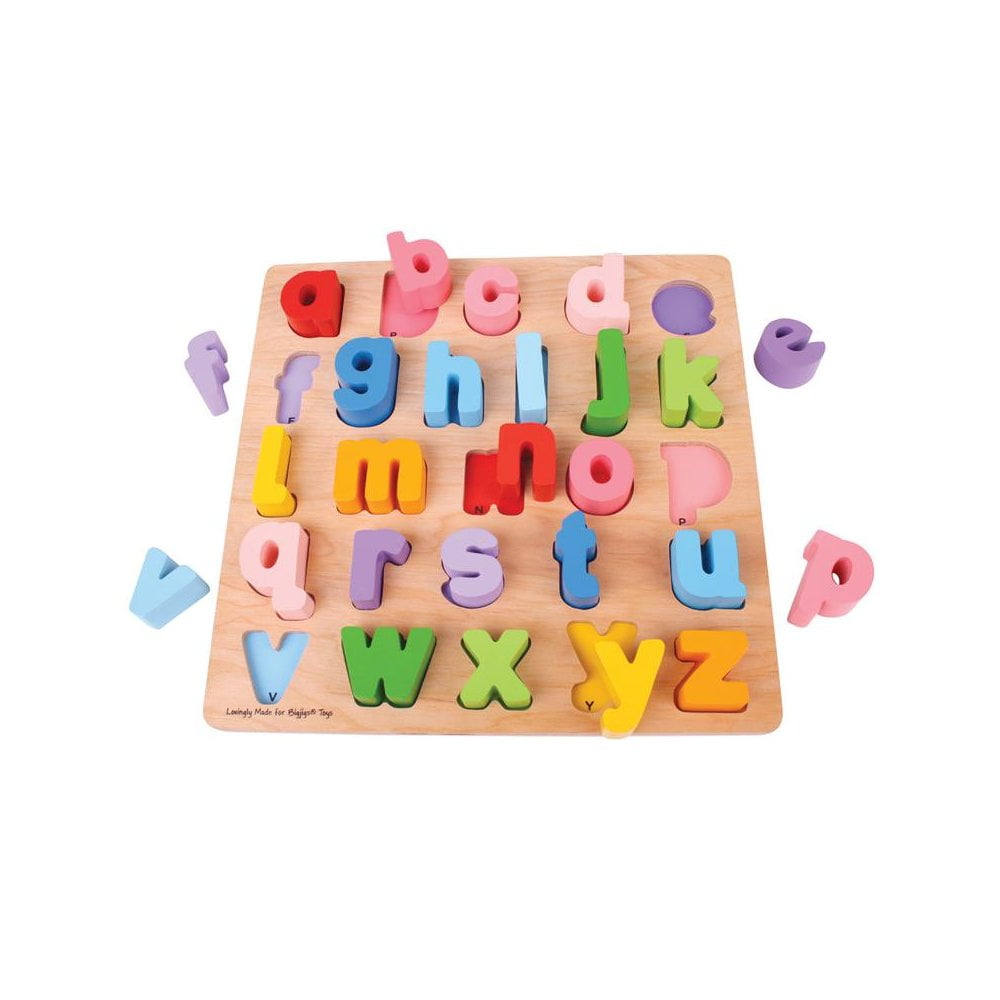 Bigjigs Toys - Chunky Alphabet Puzzle (Lowercase)
